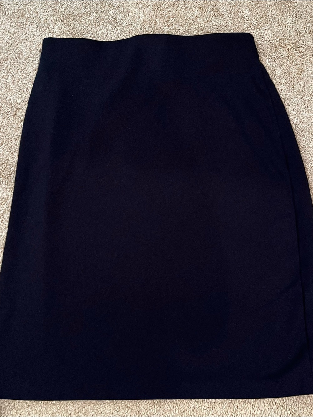 Philosophy Navy Blue Pencil Skirt